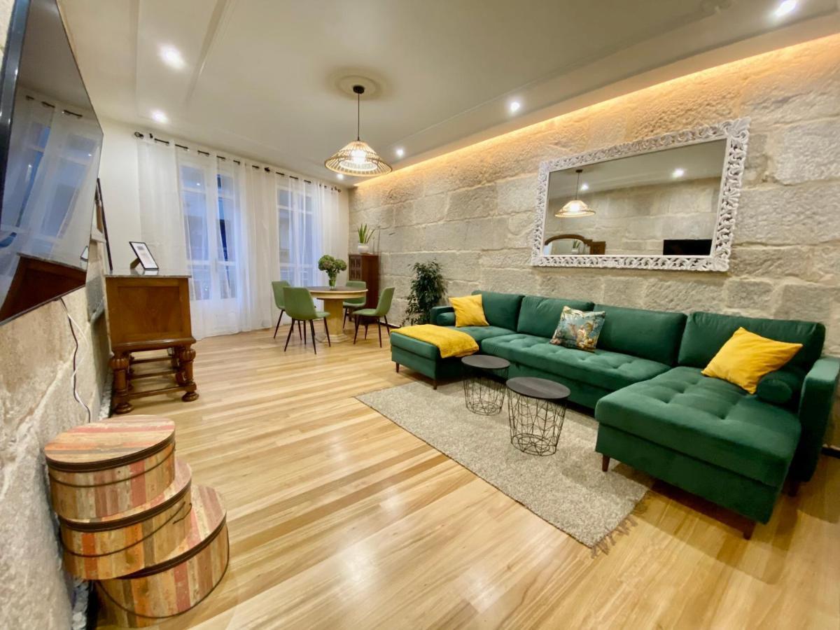 A Michelena De Pedra Apartment Pontevedra Luaran gambar
